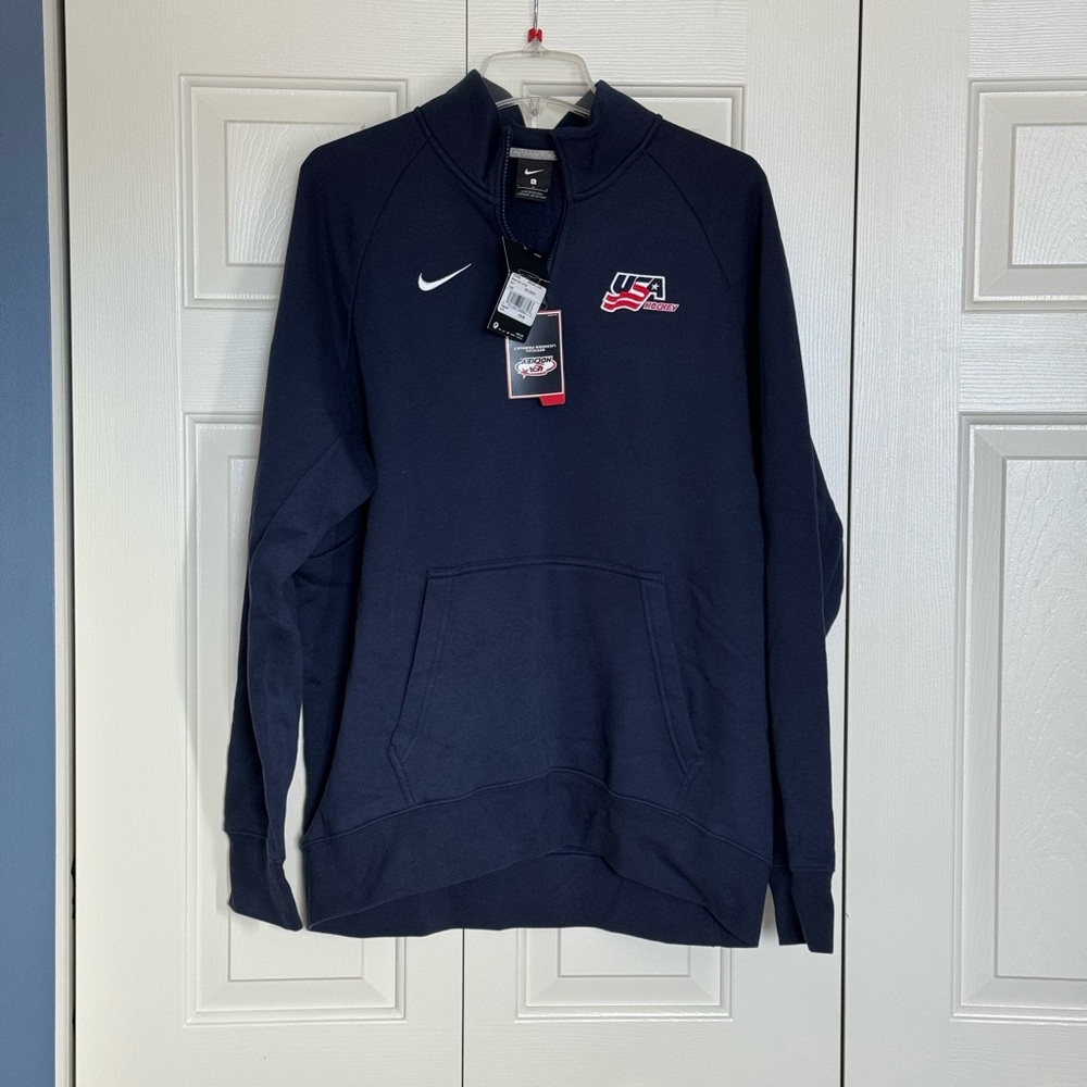 Nike USA Hockey 1/4 Zip Sweatshirt